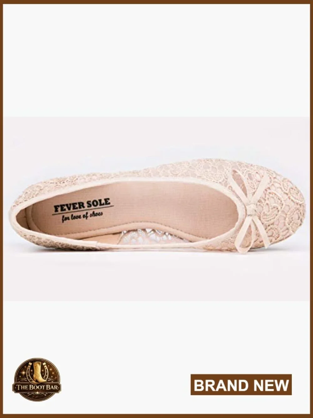Women's Lace Ballet Flats Breathable Crochet Round Toe Slip On Flat